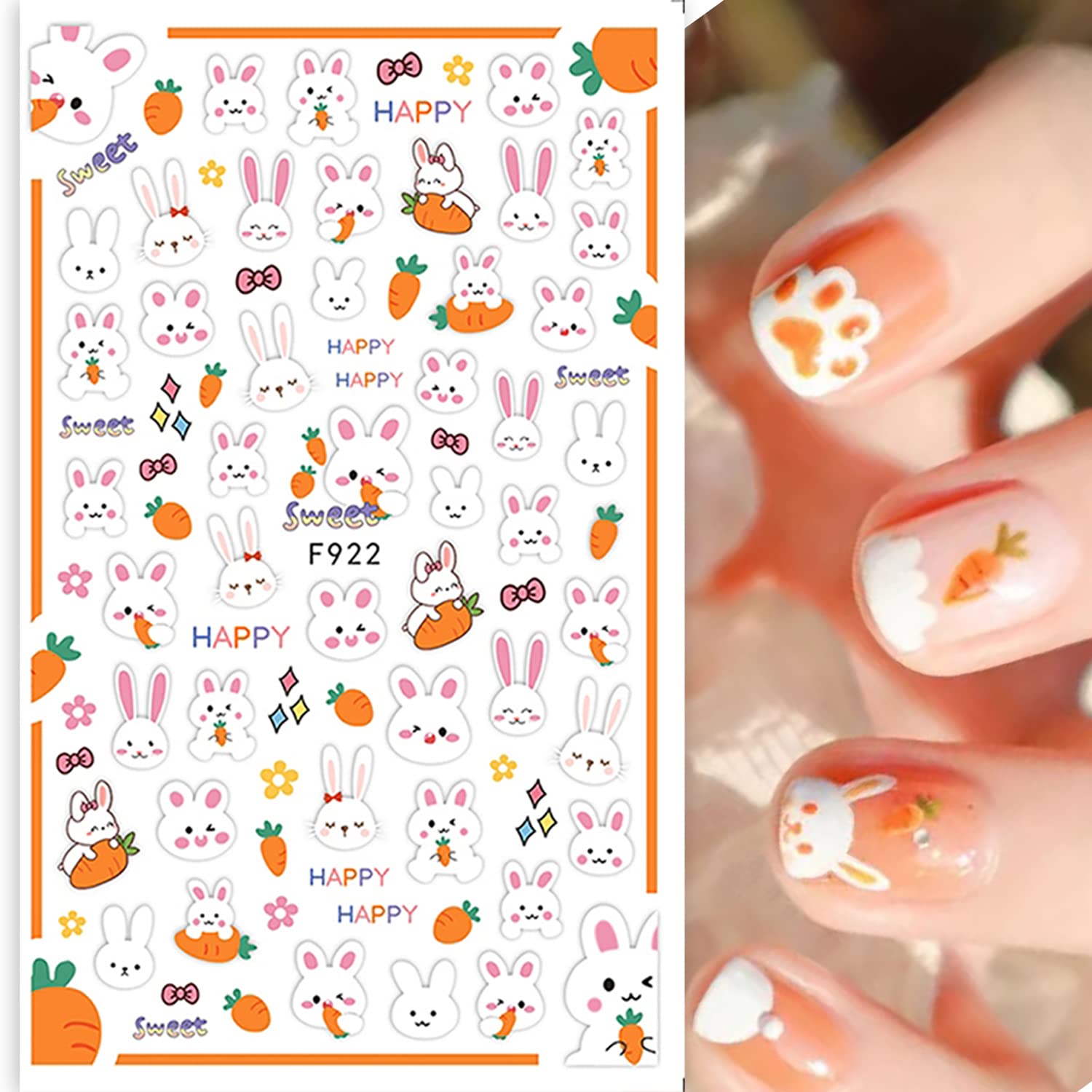 Easter Nal Art Bunny Egg Water Decals Nal Transfers Wraps - Etsy Easter Nal Art Bunny Egg Water Decals Nal Transfers Wraps - Etsy