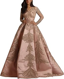 Women's Dress Evening Bronzing Big Sleeve Long Skirt...