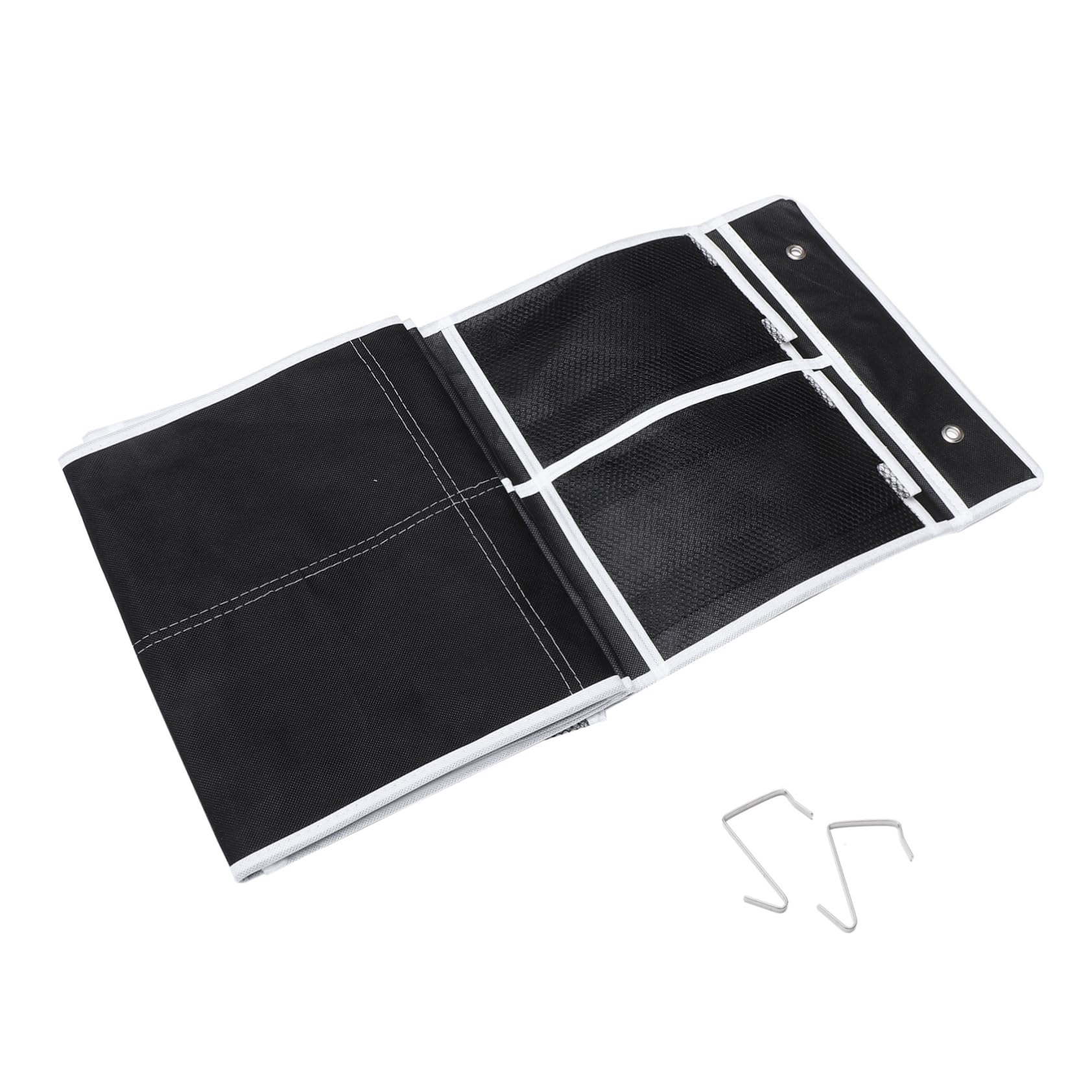 Cabilock 12-Pocket Storage Bag Multi-Layer Home Organizer Mesh Fabric Hanging Pouch