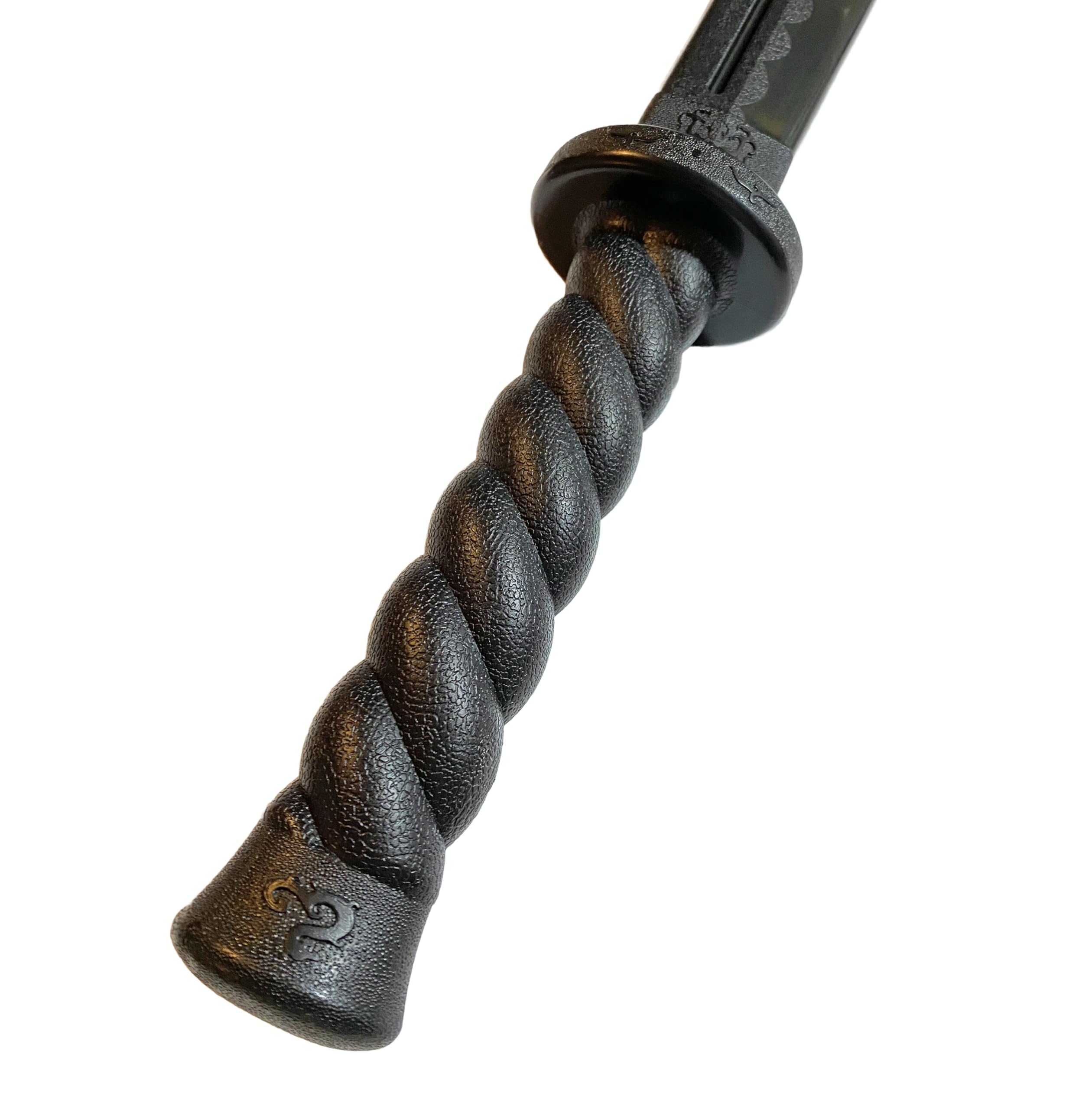 Kung Fu szabla (DAO) – tworzywo sztuczne TPR – czarna 85 cm – waga 660 g – stabilny materiał