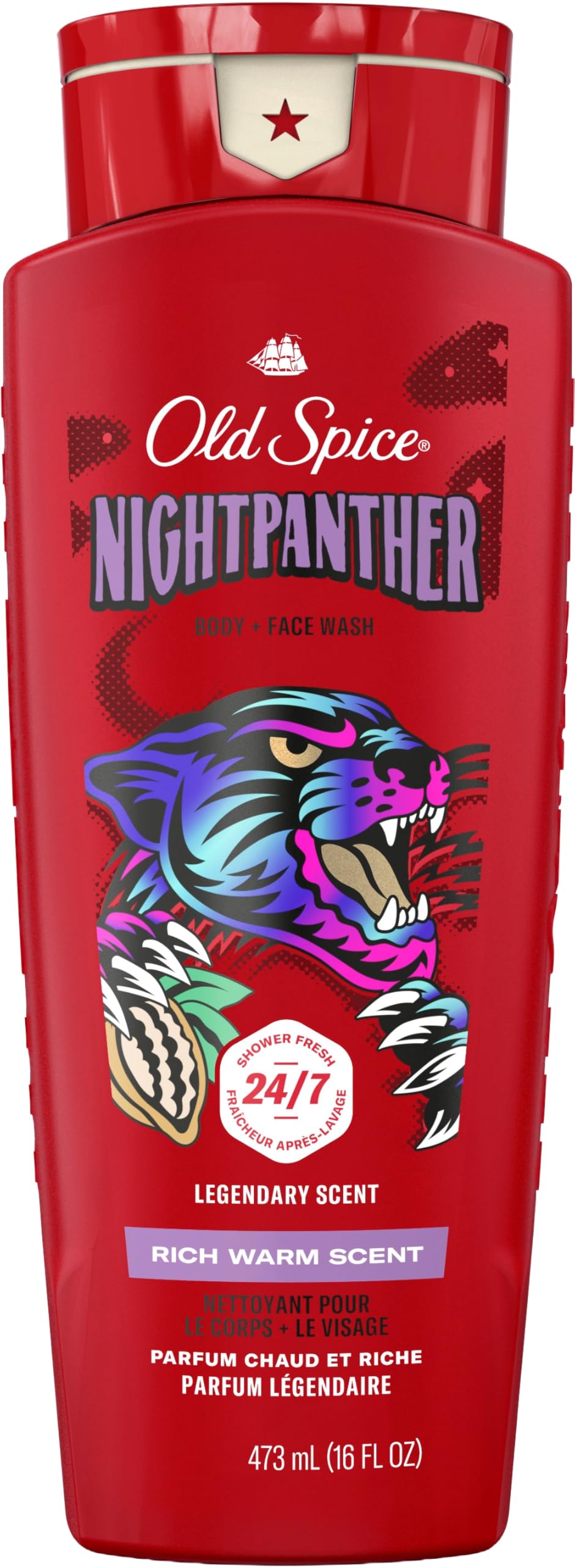Amazon | OLD SPICE (オールドスパイス) BODY WASH NIGHTPANTHER 16oz