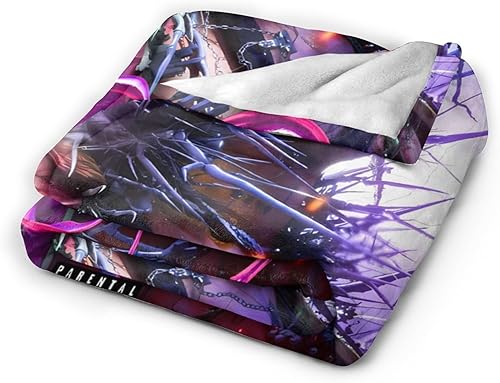 Miniatura 2 de Travis Music Scott - Manta suave de microforro polar, mullida, delgada, decoración de sofá para la cama, para hombres, mujeres, adultos, siesta,