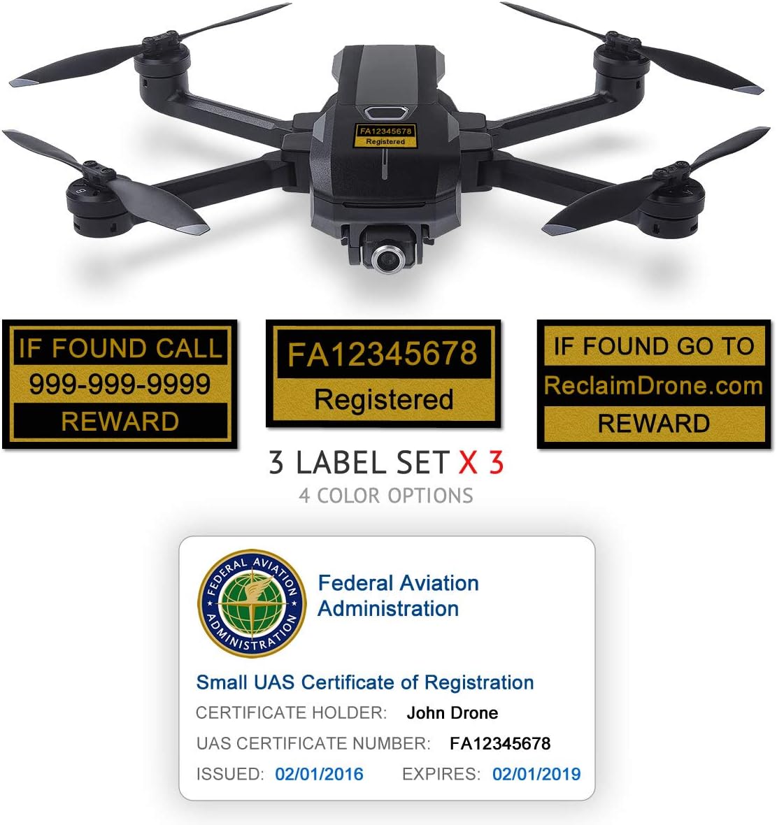 Unique Faa Small Uas Yuneec Mantis Q FAA Drone Identification