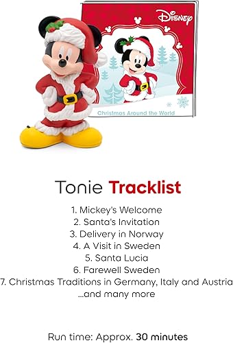 Miniatura 5 de Tonies Figura navideña de juguete de audio de Mickey Mouse de Disney en todo el mundo