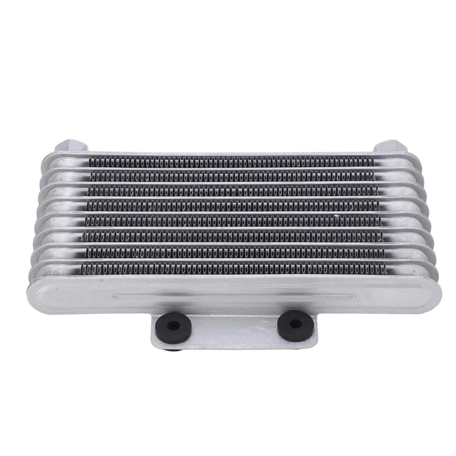 Wspornik radiatora Chłodnica oleju motocyklowego srebrna 125 ml, niskie zużycie, mocna, pasuje do GY6 125CC-250CC, motocross ATV, 8-rzędowa, chłodnica oleju silnikowego