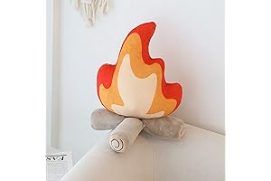 11.8in Smores Pillow: Campfire Comfort for Your Home