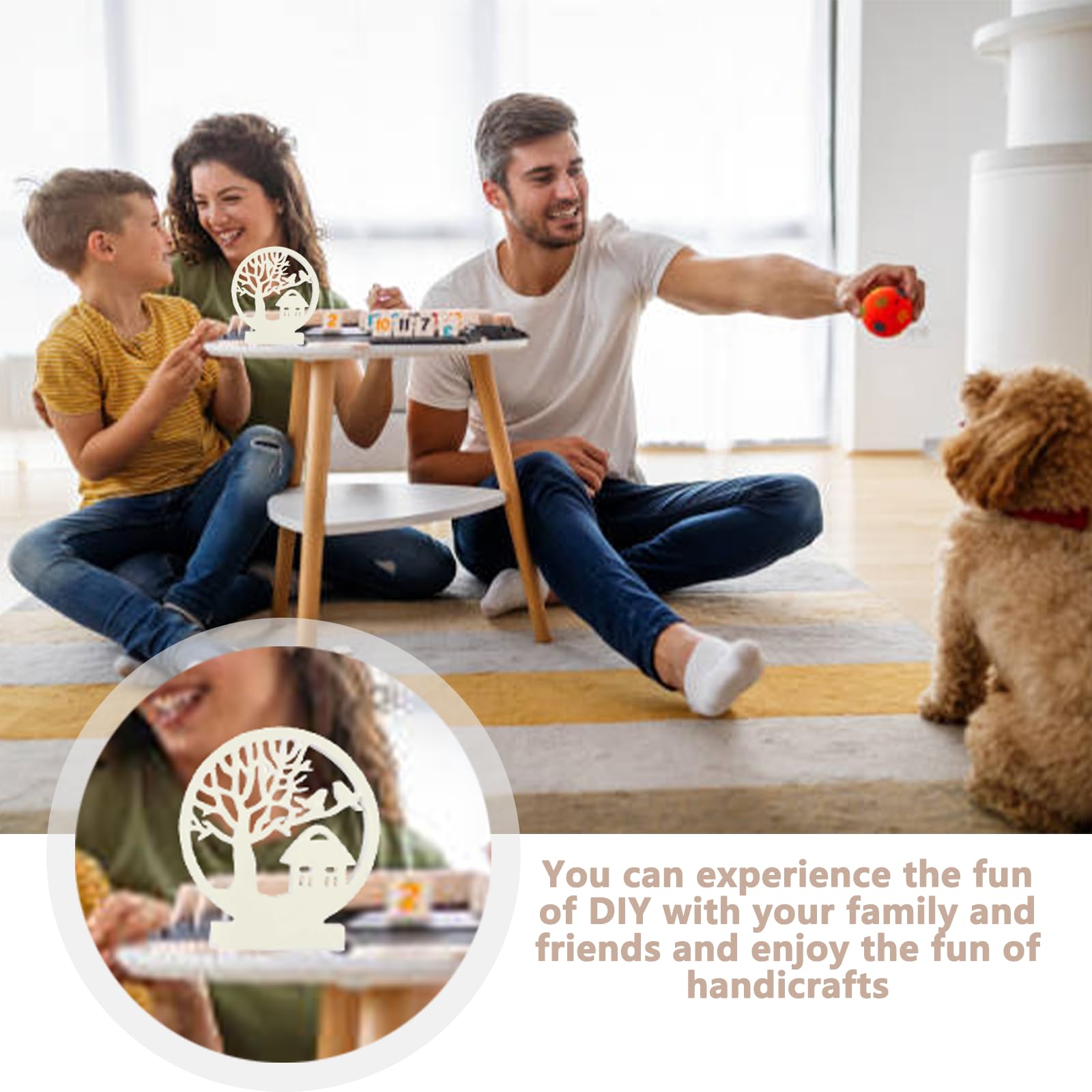 Lot De 3 Moules En Silicone - Maisons - Arbre - WISIRENT