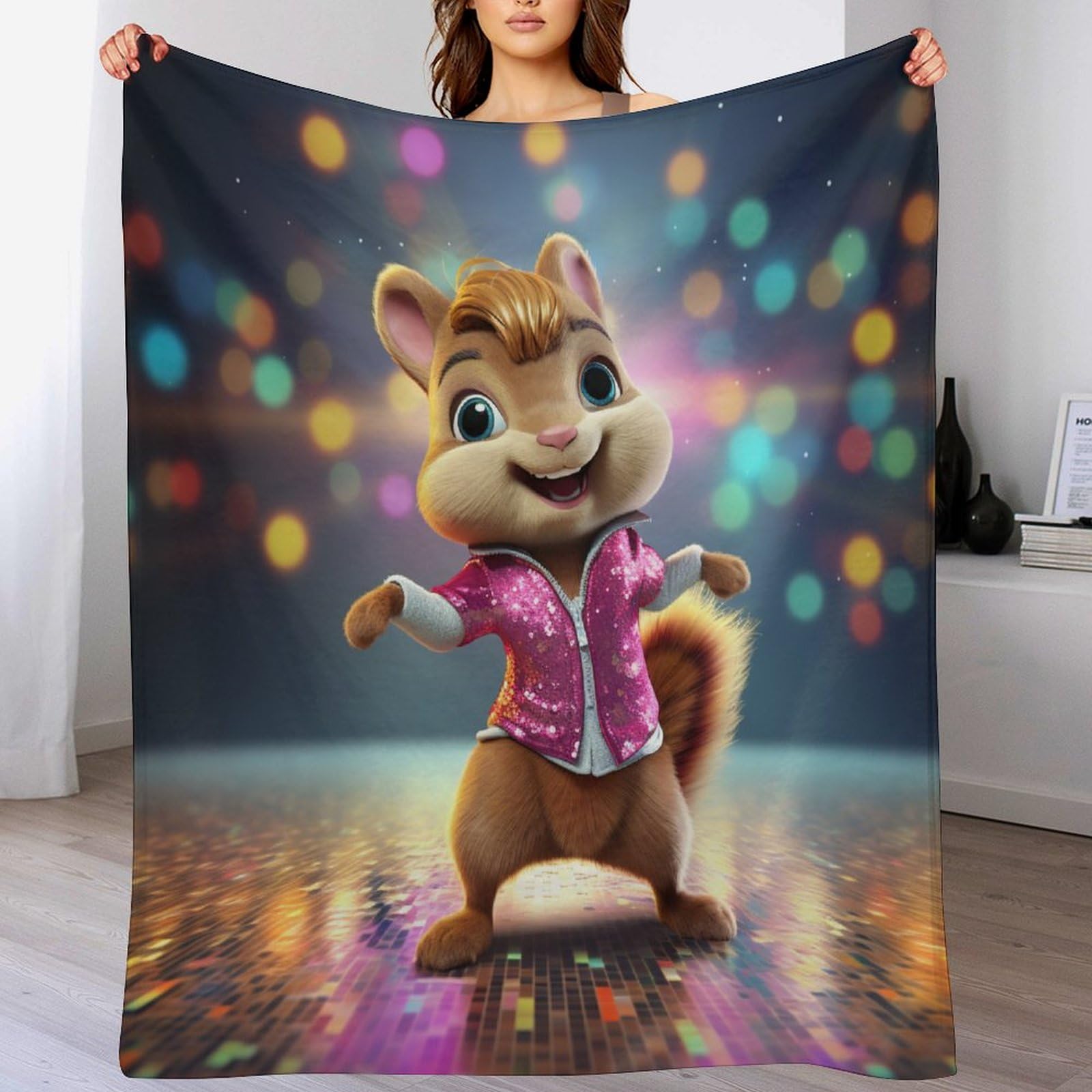 Manta de franela de forro polar 130x150 cm suave para sofa y cama todo el ano
