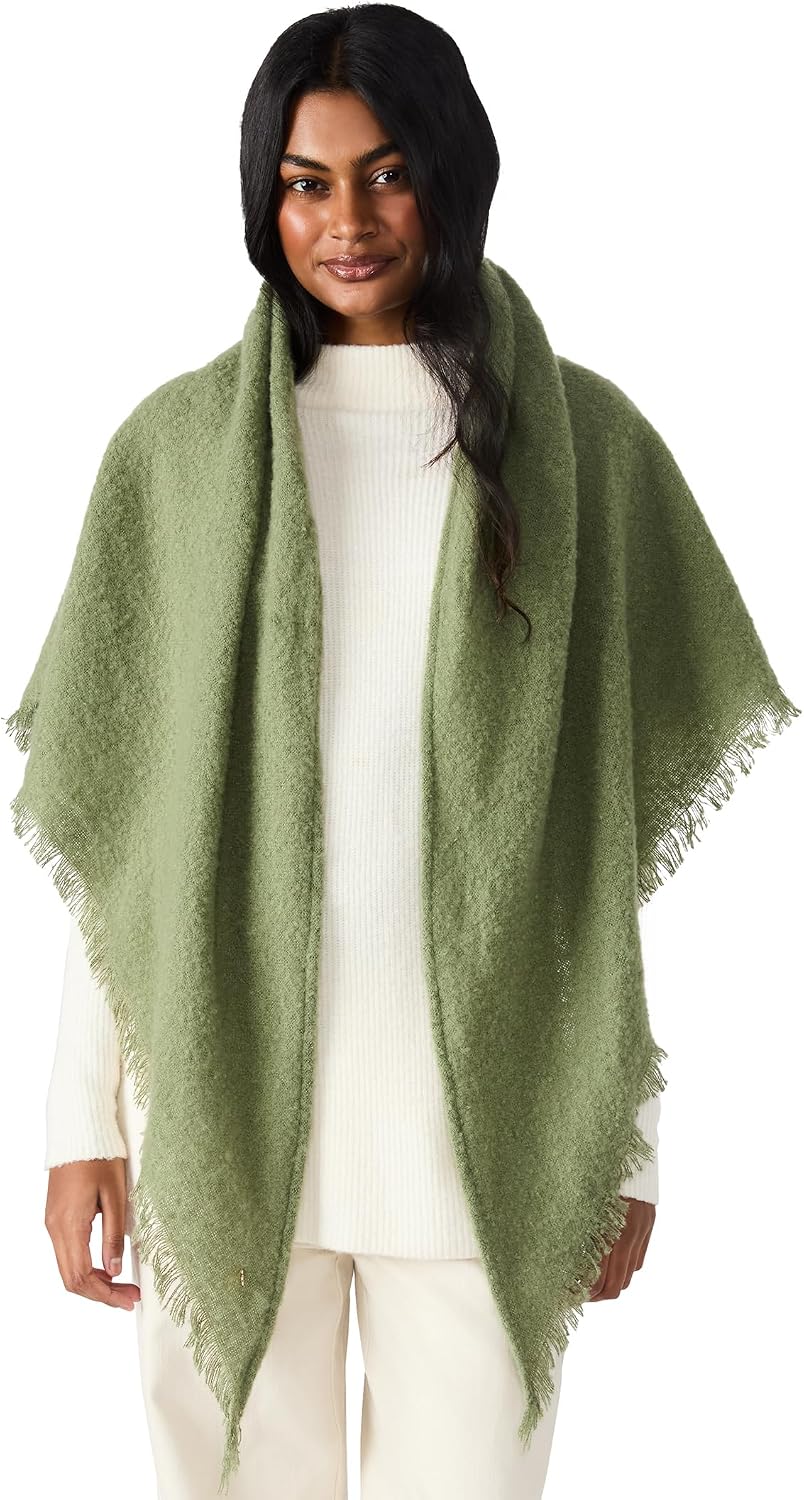 Anne Klein Women's Boucle Triangle Scarf image 3