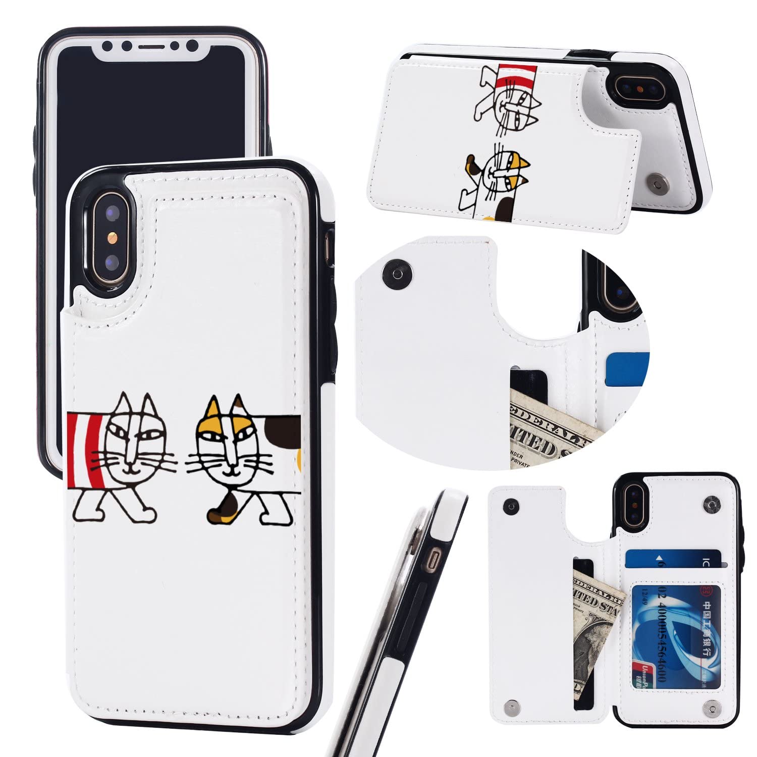 Amazon.co.jp: iPhone X ケース 手帳型 リサ ラーソン iphone Xs