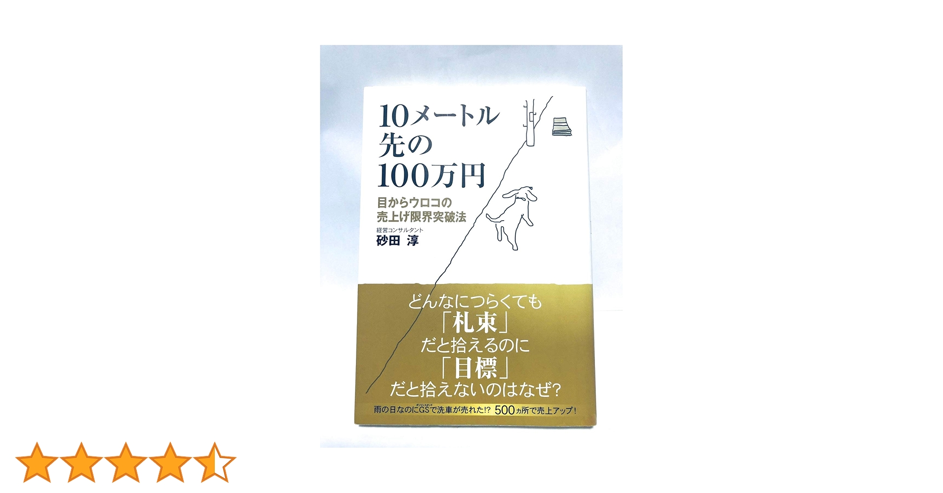 限界の哲学 10メートル先の100万円 ―目からウロコの売上限界突破法 | 砂田