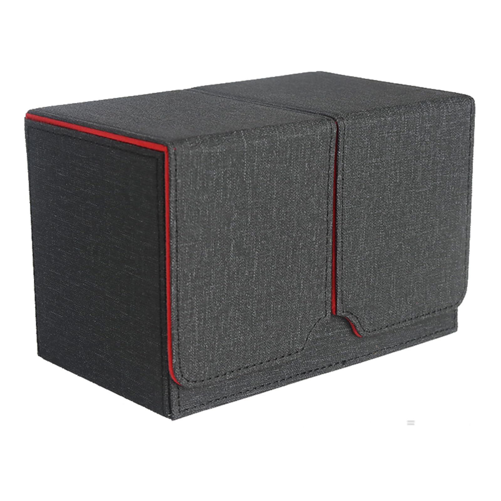 Boîte de rangement pour cartes à jouer en cuir PU