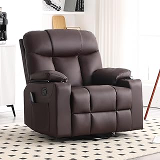 ANJ 360° Swivel Rocker Recliner chairs for Adults