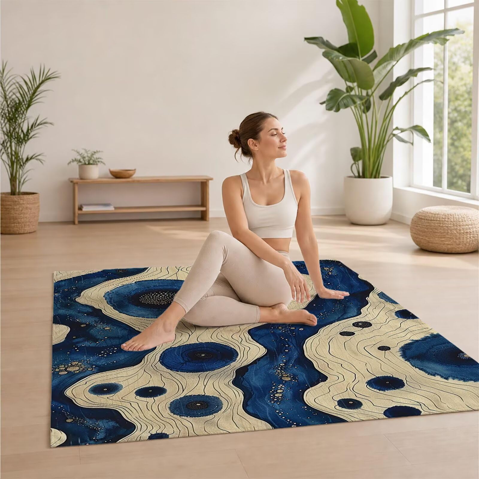 Toalla Playa Grande 220x160 Vacaciones Accesorios Viaje, Toalla Playa Redondo Suave Cómodo Secado Rápido, Raya Toallas Baño Grandes 160 x 220cm para Yoga Fitness Natación Sauna Baño Regalo XTLS-4412
