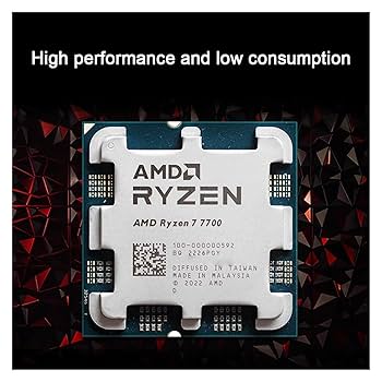 CPU Processor AMD Ryzen 7 7700 CPU R7 7700 CPU Processor 3.8
