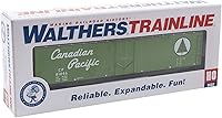 Vista 5 de Walthers Trainline Boxcar con puerta enchufable de 50 pies con ruedas metálicas listo para funcionar en el Pacífico canadiense