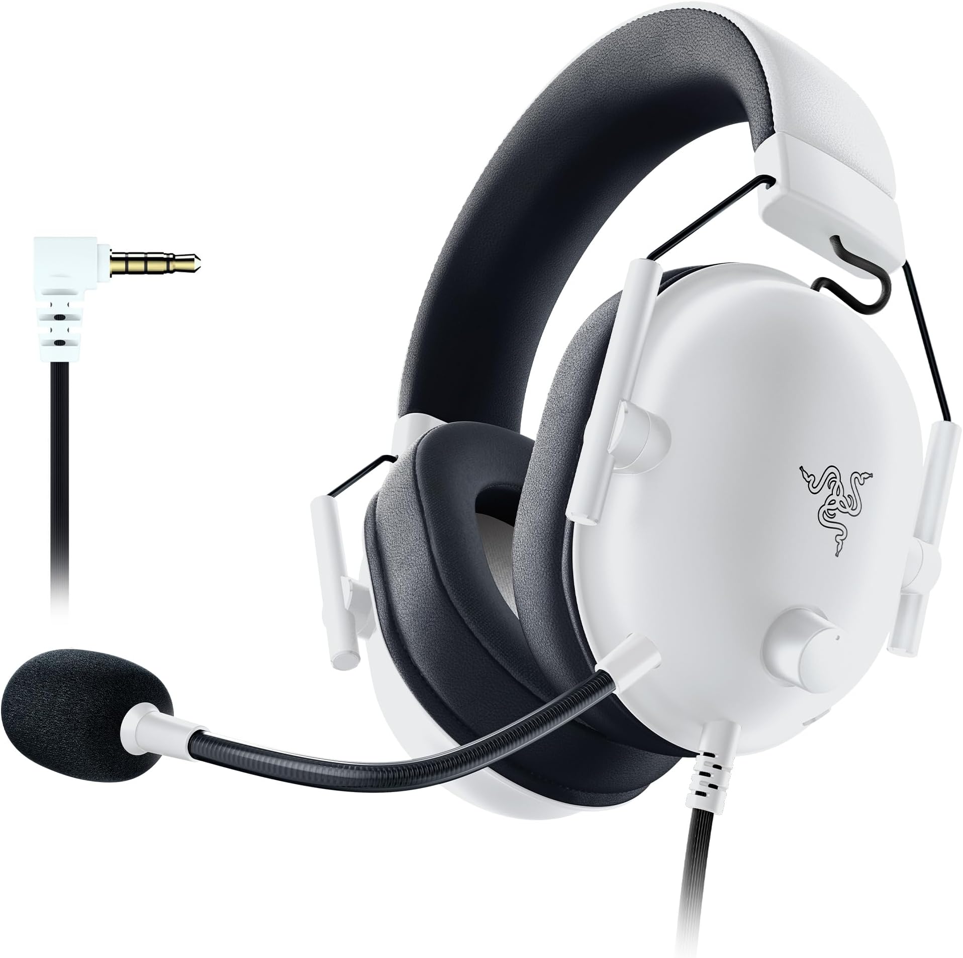 BlackShark V2 X - White | Multi-Platform Wired Esports On Ear Headset - RZ04-03240700-R3M1