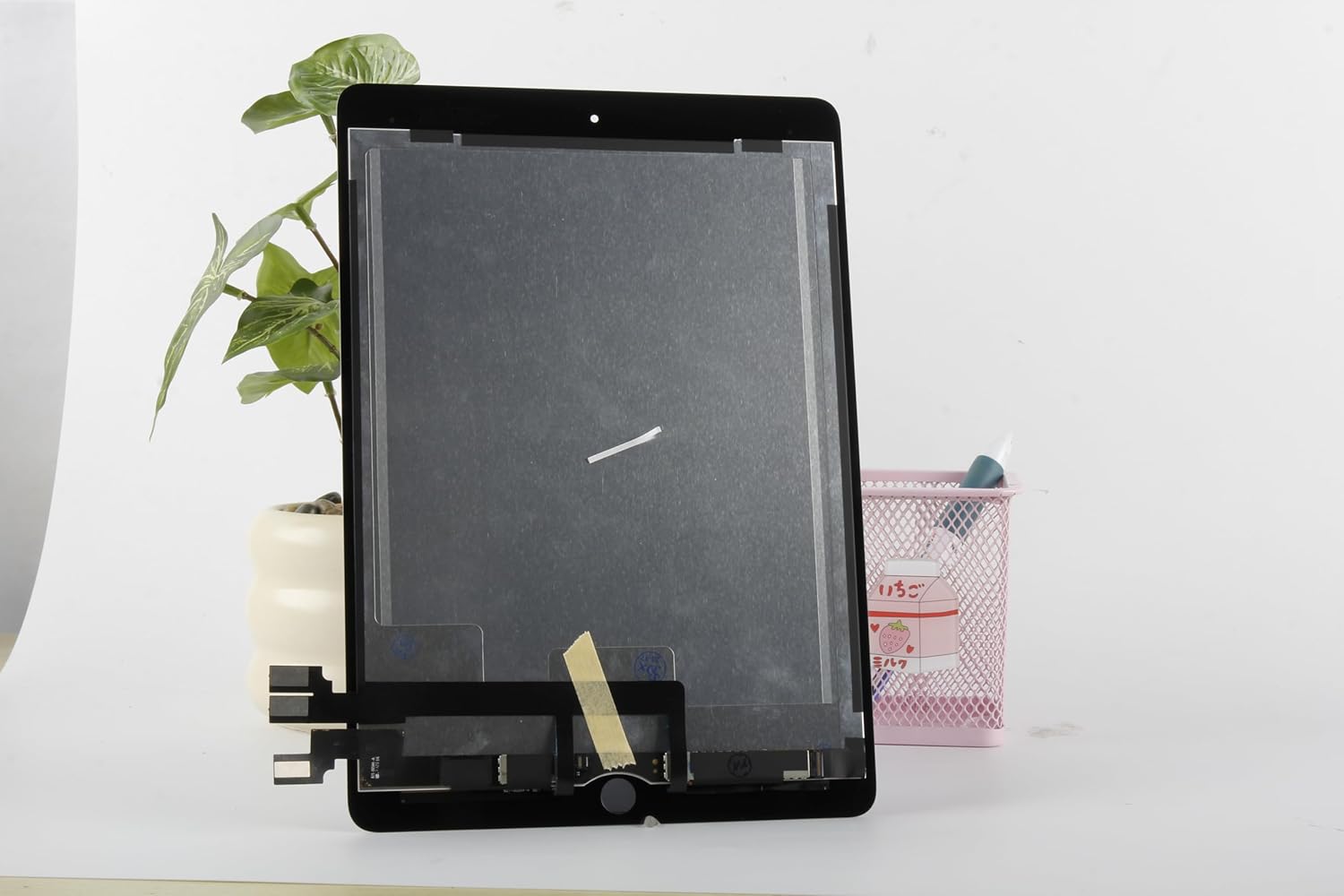 for iPad Pro 9.7 Screen Replacement LCD Display and Touch Digitizer Assembly with Tempered Glass Black Compatible with A1673, A1674, A1675 Repair Tools Included