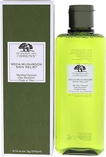 Origins Mega-Mushroom Skin Relief Micellar Cleanser Unisex Cleanser I0107528 6.7 Fl Oz (Pack of 1)