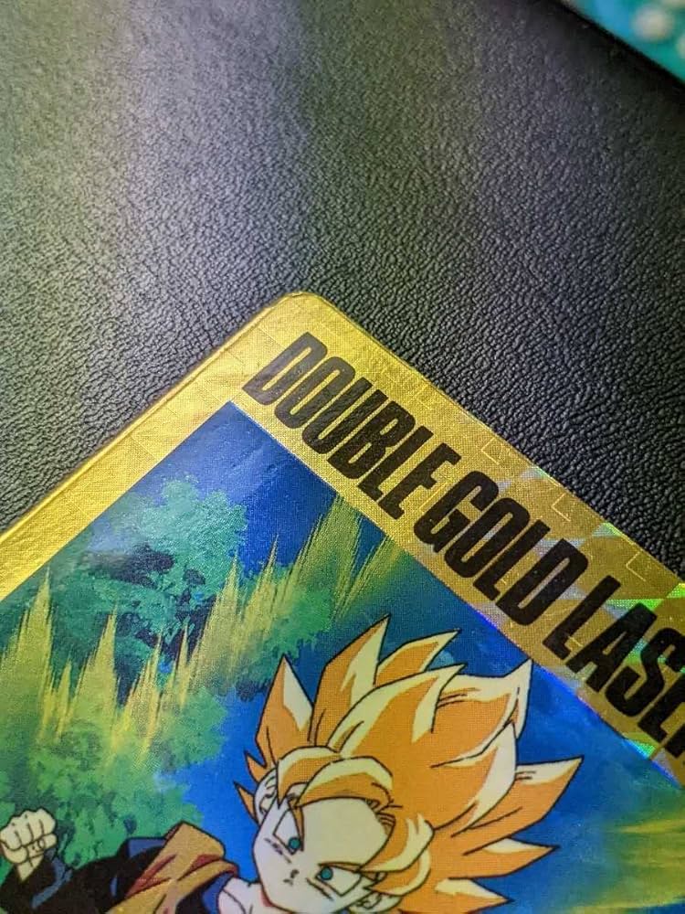 ドラゴンボールZ アマダ ダブルゴールドレーザーカード WGL-2