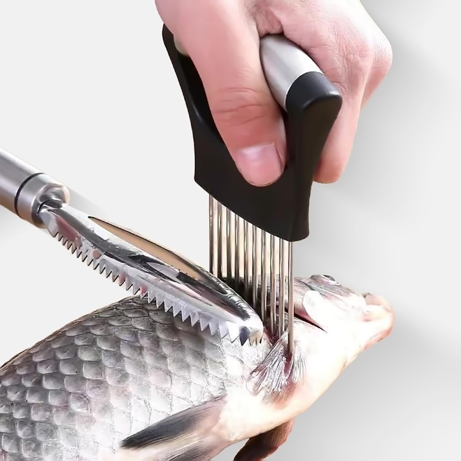 Stainless Steel Onion Slicer Holder – Onion Cutter, Multipurpose Vegetable Cutter for Onions, Tomatoes, Lemons, and Potatoes