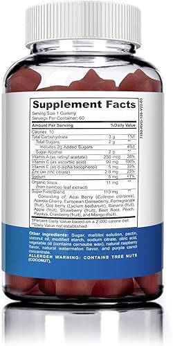 Miniatura 2 de ASB Life Products A Otic Tinn Tinnitus - Gomitas para aliviar el zumbido de oído vitaminas OTC para la salud del oído tratamiento de tinnitus con