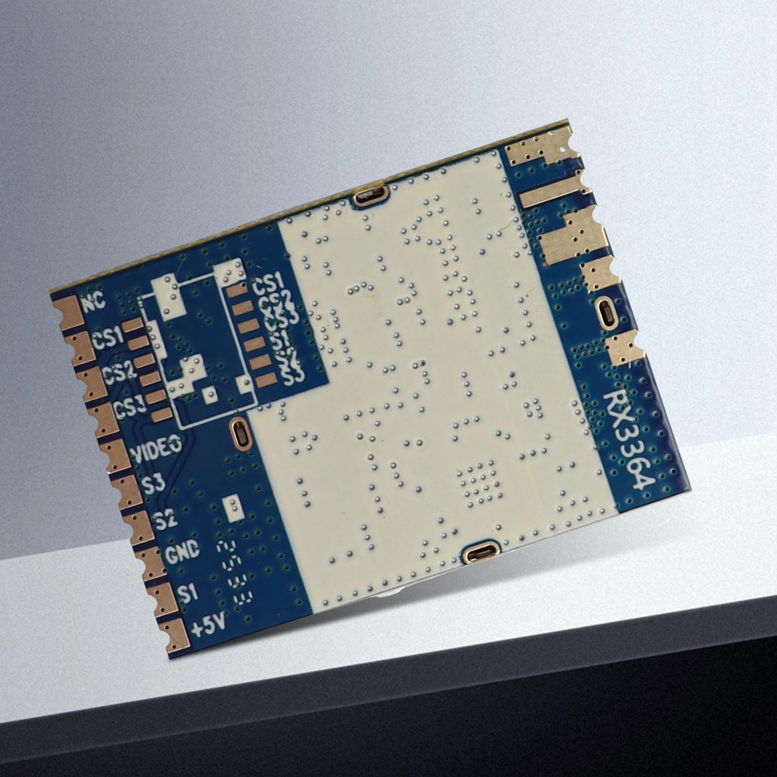 RX3364 3,3 GHz symuluje bezprzewodowy moduł transmisji audio wideo 3060-3500 MHz bezprzewodowy moduł adaptera sygnału audio wideo łatwa instalacja do akcesoriów wyścigowych dronów