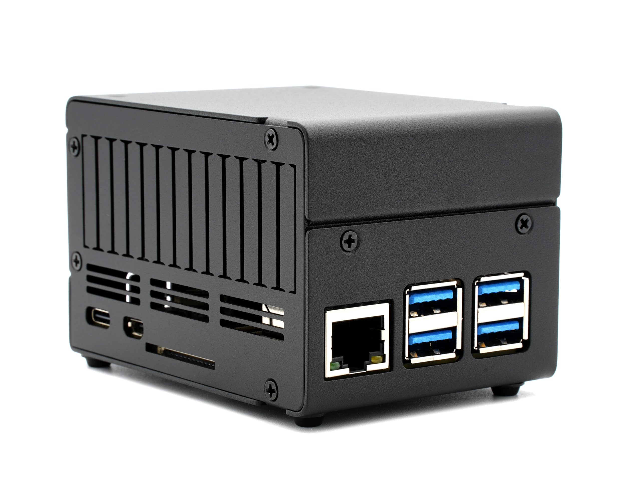 KKSB Metallgehäuse für das Beagley-AI Development Board – Platz für BeagleBoard Capes und Low-Profile-Kühler