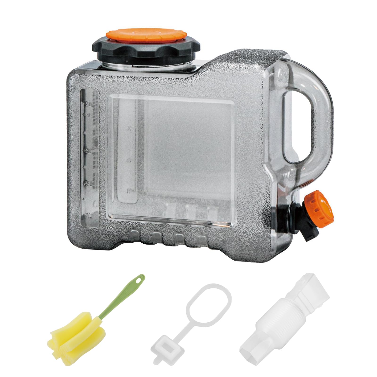 5L Camping Water Jug with Spigot No Leakage Water Container Convenient Handle Water Dispenser for Camping Vehicle Car Outdoor Hiking Picnic
