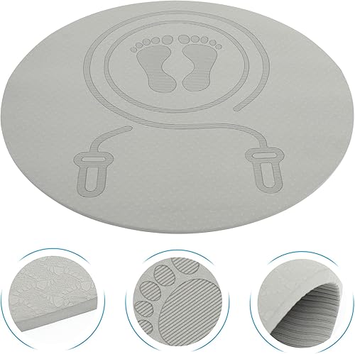 Miniatura 6 de Alfombrilla de salto portátil para el hogar, tapete de espuma para el piso, tapete de entrenamiento para el hogar, gimnasio, tapete de entrenamiento