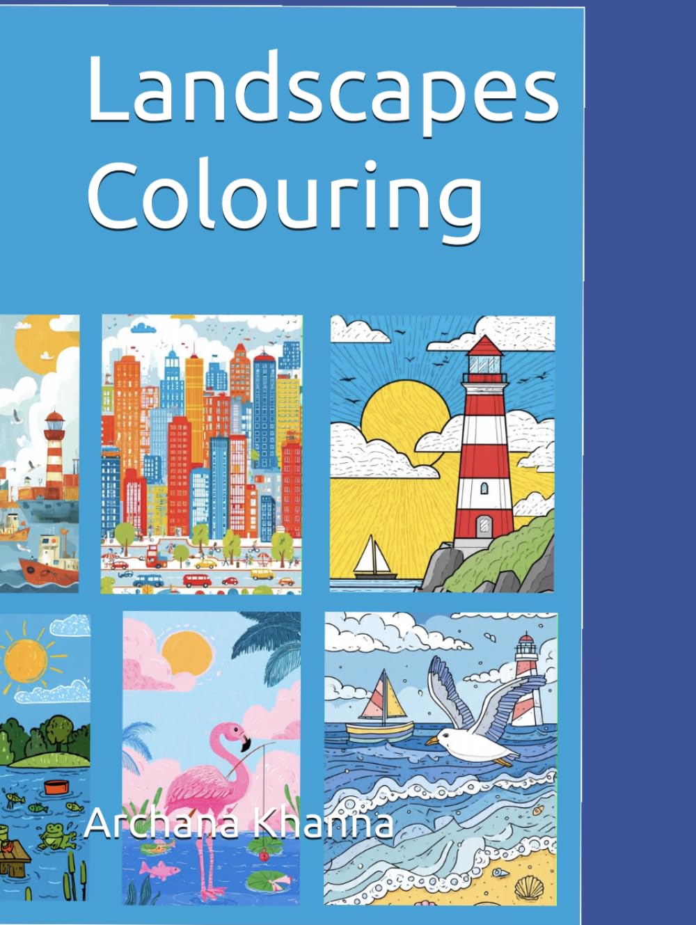 Landscapes Colouring: Colouring Landscapes