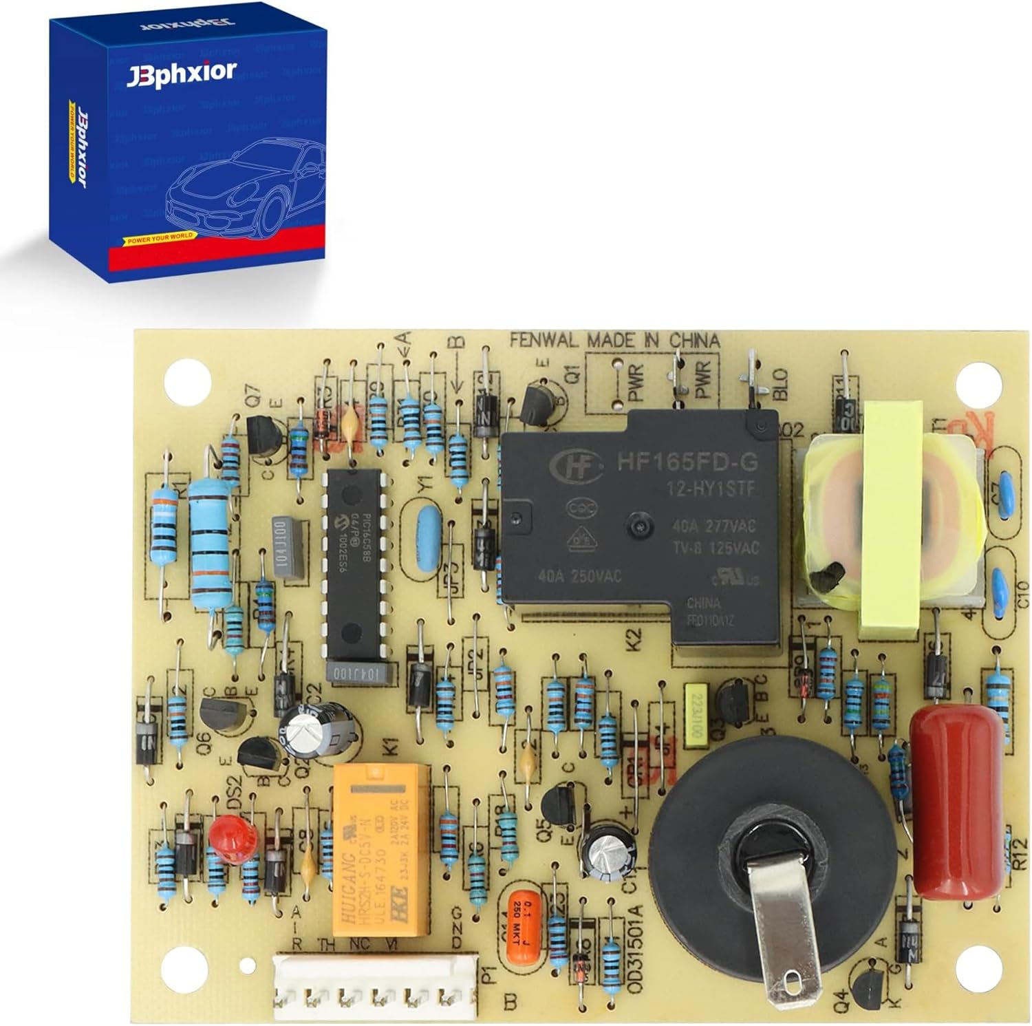 31501 RV Furnace Ignition Circuit Control Board Fit for Atwood Dometic 8525 8535 8531 8540 8935 8940 7912 7916 7920 AFMD AFSAD DFMD Series Hydro Flame Furnace ，OEM 33488 33727 30575