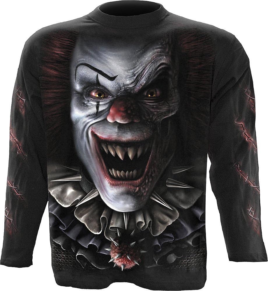 Spiral - Mens - CIRCUS OF TERROR - Longsleeve T-Shirt Black - M
