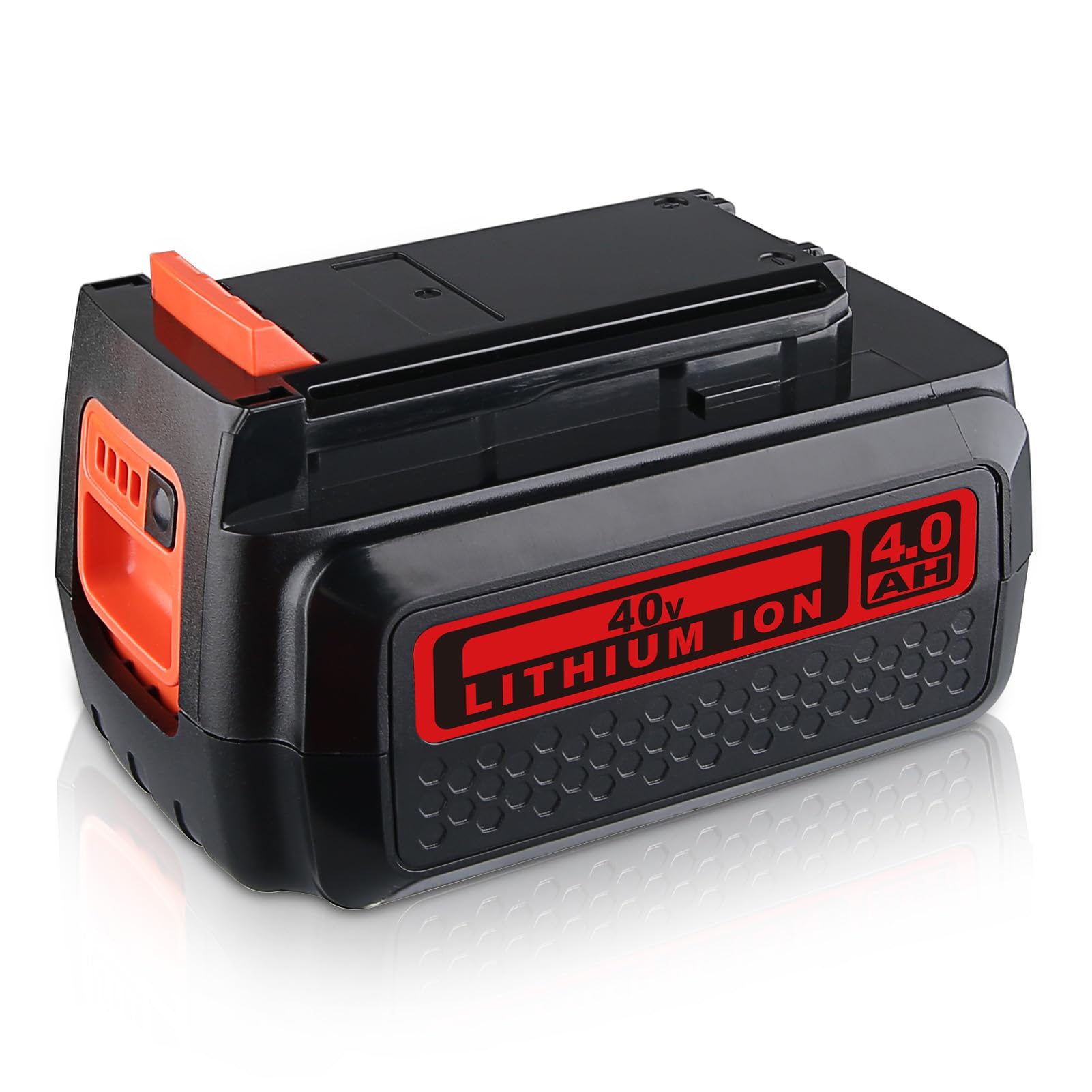PREZOYE 4.0Ah 40V Max Li-ion Replacement for Black & Decker 40V Battery Compatible with Black & Decker Battery 40V Cordless Tools