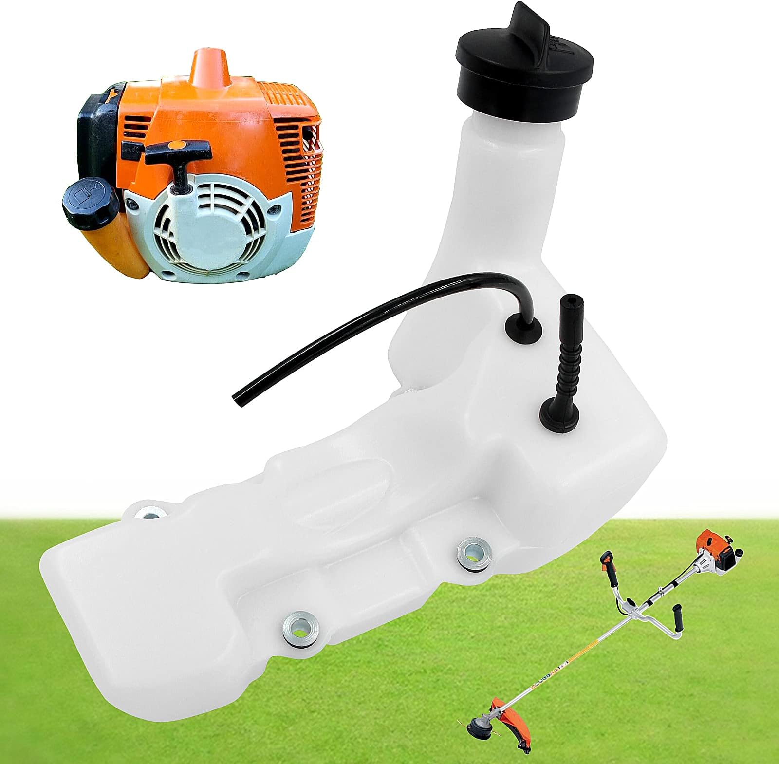 Gas Fuel Tank Assembly 4134 350 0400 for Stihl FS120 FS200 FS250 FS250R FS300 FS350 FR350 FR450 FR480 FT250 HT250 BT120C BT121 SP200 Brushcutters & Trimmers