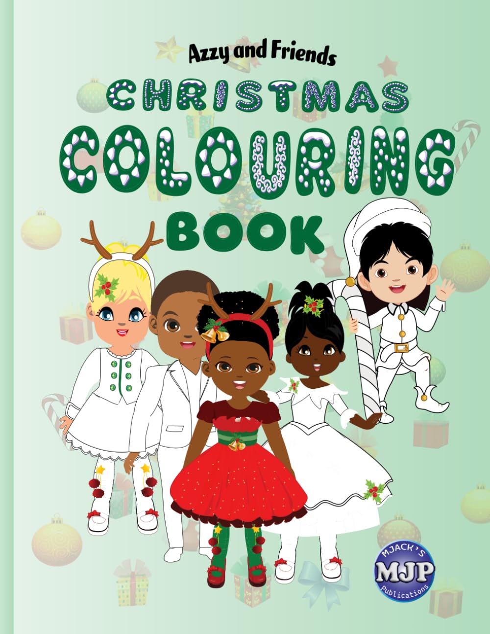 Christmas Colouring Book (Azzy and Friends Christmas Edition)