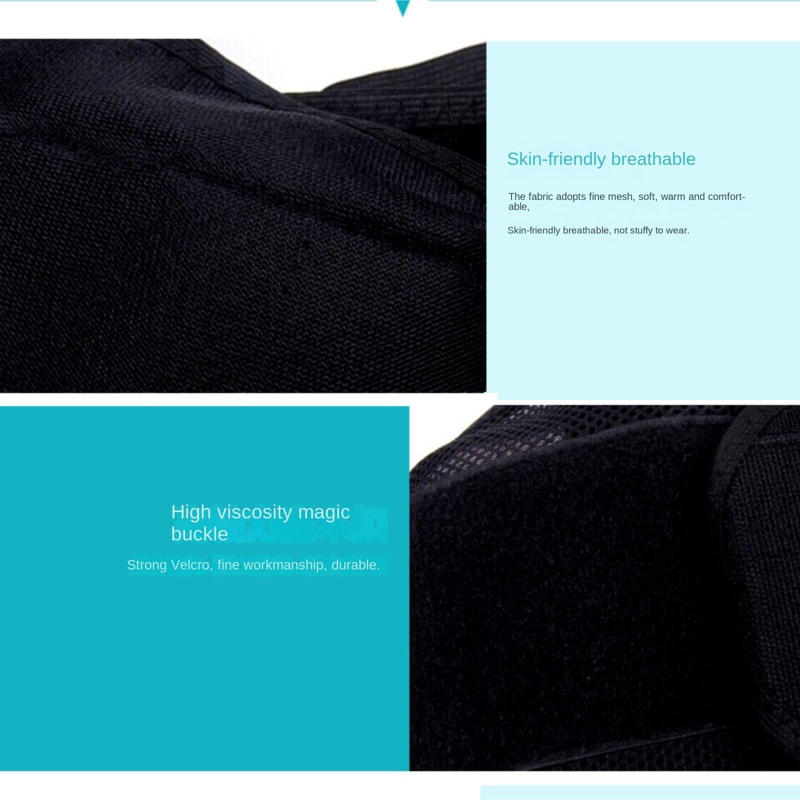 Rückenstützgürtel Leicht Hohe Taillenunterstützungs-Rückenbandage Mit Flexibler Unterstützung for Senioren Und Büroangestellte Atmungsaktiv(Black,XL)