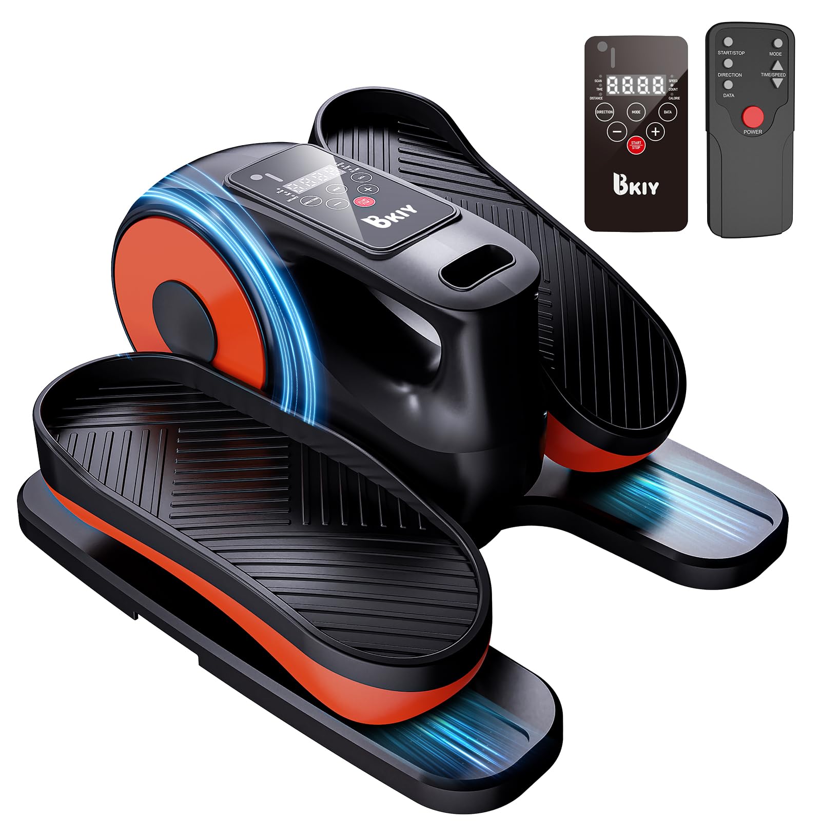 BKIY Under Desk Elliptical Exercise Machine, Electric