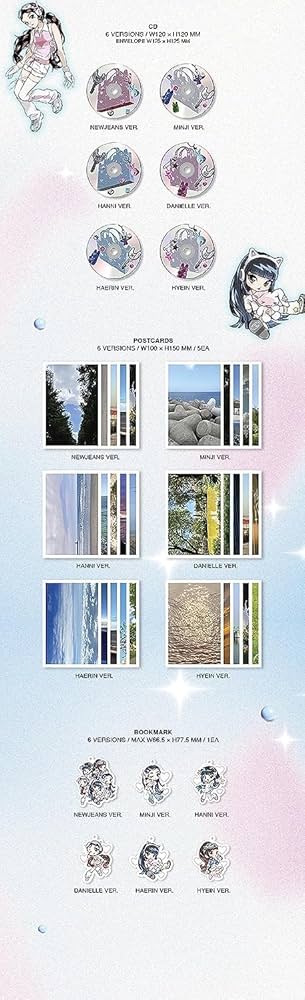 Amazon.com: NewJeans - 2nd EP Get Up [Bunny Beach Bag ver