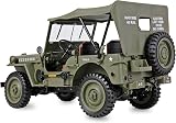 Remote Controlled Jeep Willys MB Scale Crawler with Winch 4WD 1:14 RTR Green - 6