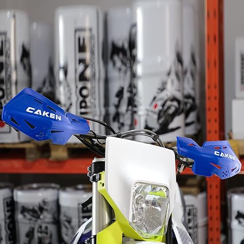 Vista 6 de PRO CAKEN Manillar universal de 7/8 pulgadas, 0.866 in y 1 1/8 pulgadas, 1.102 in, soporte CNC para motocross ATV Scooter para CRF KLX KX LTR TRX SX