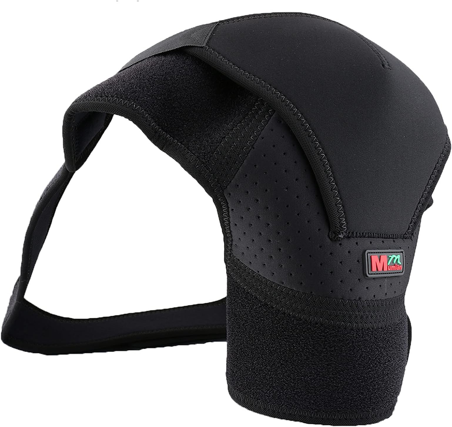 SHUNXIN 1Pcs Single Left/Right Shoulder Sports Pain Relief Shoulder Support Brace Adjustable Wrap Belt Band Gym Brace Pads