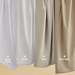 Bedsure Couverture de couette blanche Taille de la reine - 3 Pièces de lit prélavé en coton-comme extra doux, comprend 1 Couverture de couettes 90x90 Pochettes avec fermeture à glissière & 2 Shams d'oreiller, Conforteur non inclus