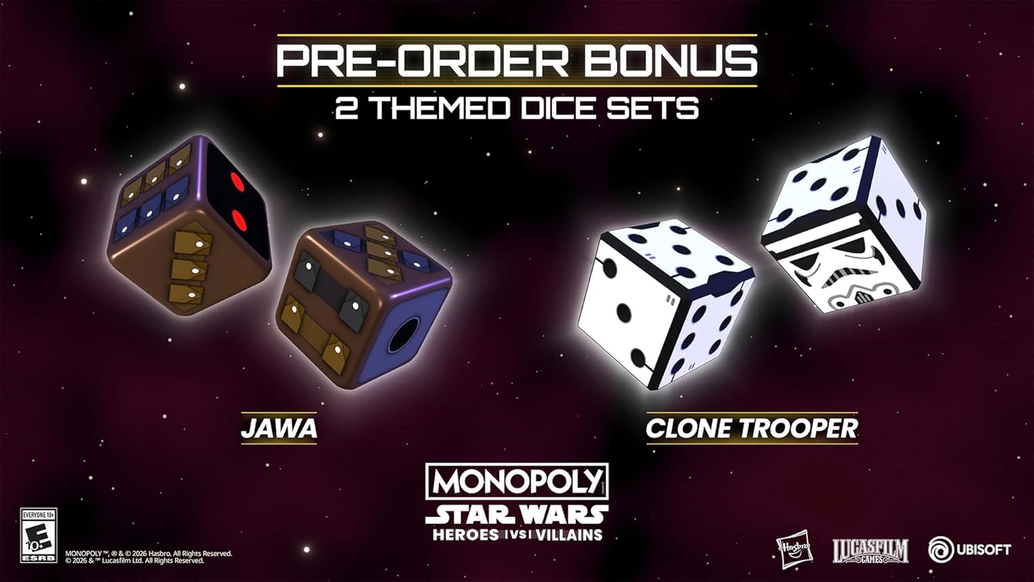 Monopoly Star Wars Heroes vs. Villains - Nintendo Switch 2