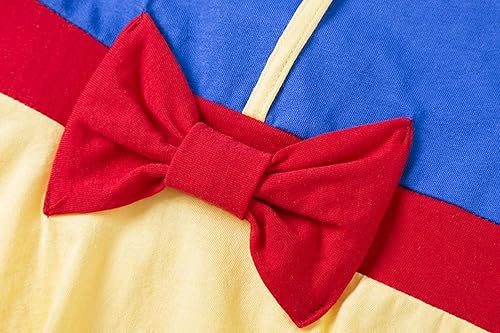 Miniatura 5 de Waruila Vestidos blancos como la nieve para niñas, disfraz de reina de la nieve