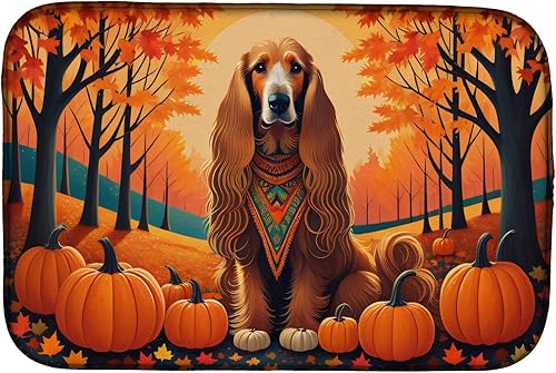 Miniatura 16 de Caroline's Treasures DAC1072DDM Shiba Inu - Tapete de secado de platos absorbente para encimera de cocina, tapete escurridor de platos para SHIBA