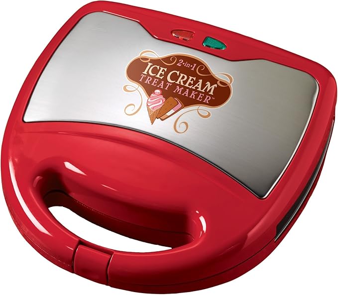 Nostalgia Electrics MSM200 Waffle Cone and Ice Cream