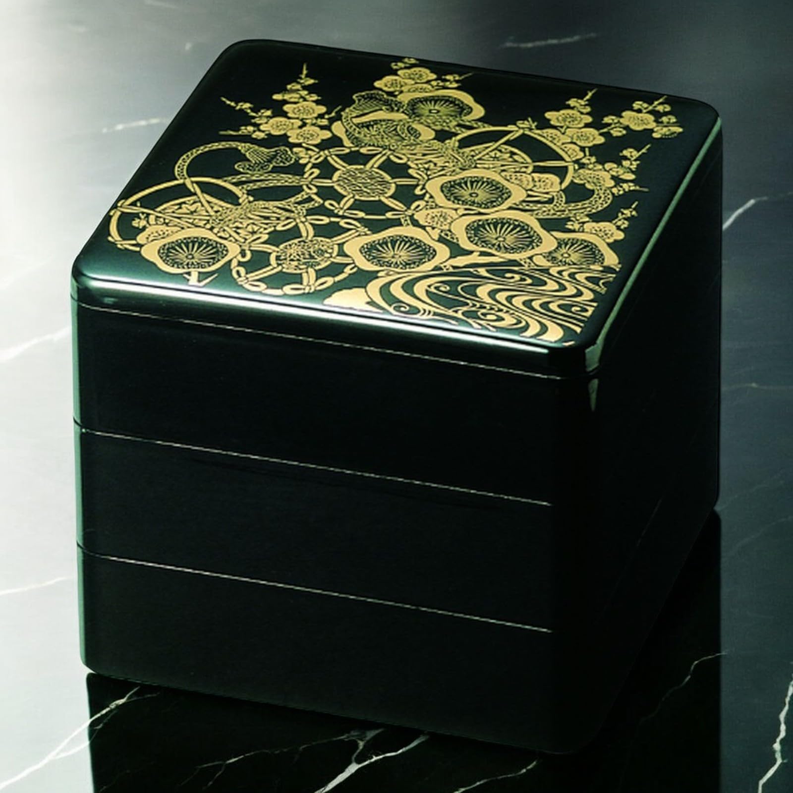 重箱 60組 楽天市場】《受注制作》漆器・輪島塗・重箱：六五重〔丸文