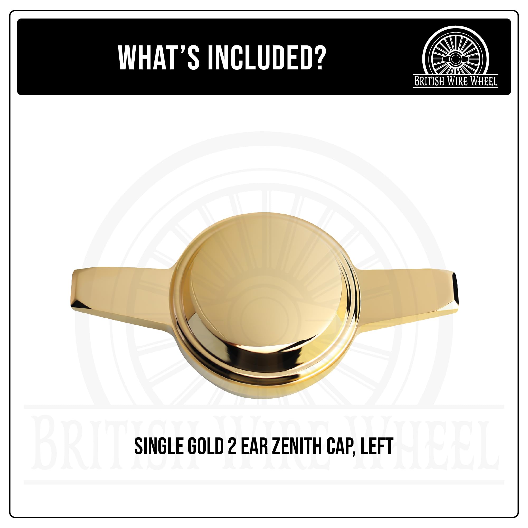Amazon.com: British Wire Wheel Zenith Style 2 Ear Gold