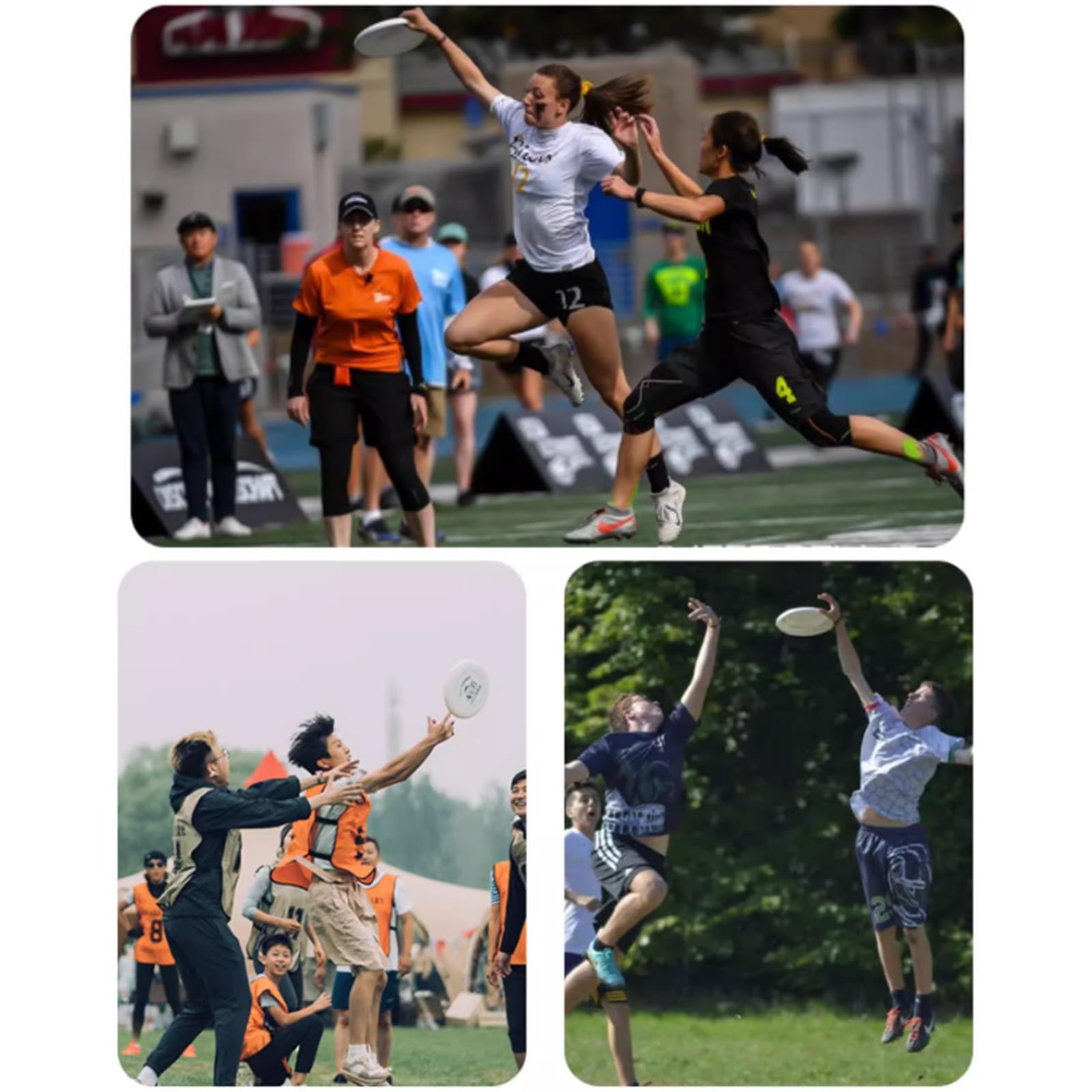 Schowek Frisbee dla Trenerów, Tablica Trenerska Suchościeralna Frisbee, z Długopisem i Gumką, Składana Konstrukcja, Zastosowanie Dwustronne, Odpowiednia do Treningu Taktycznego
